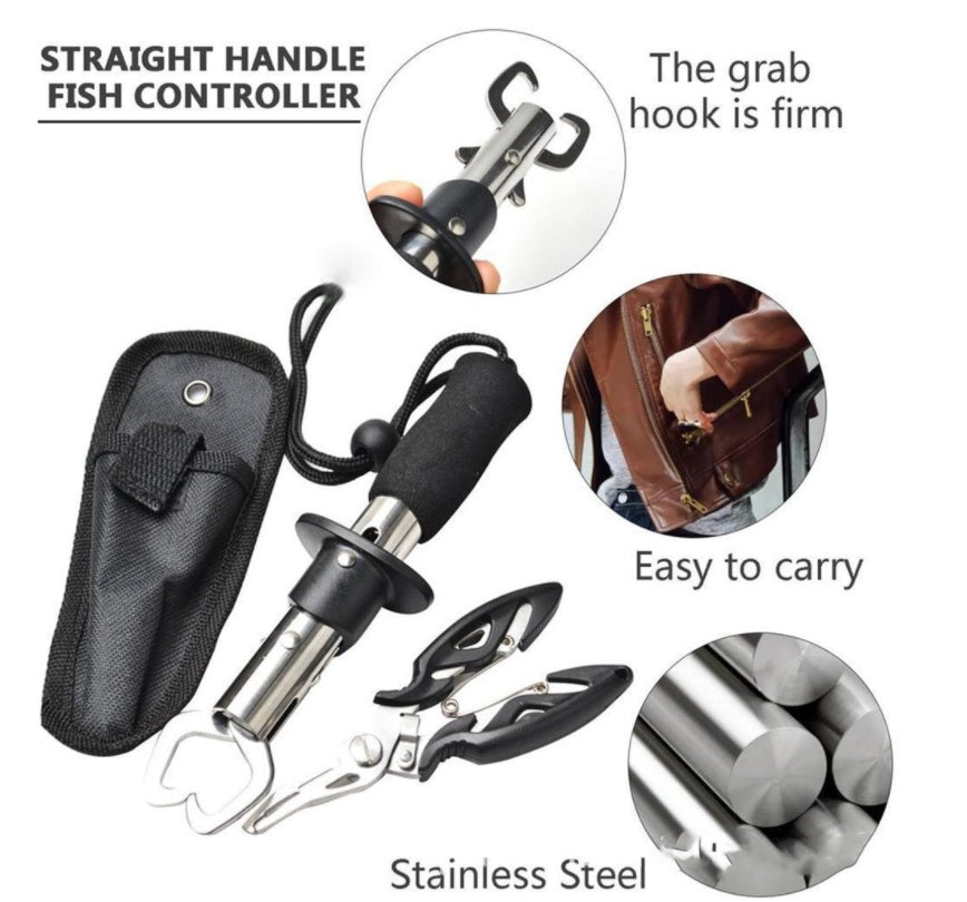 Scissors & Fishing Grip Set Pliers
