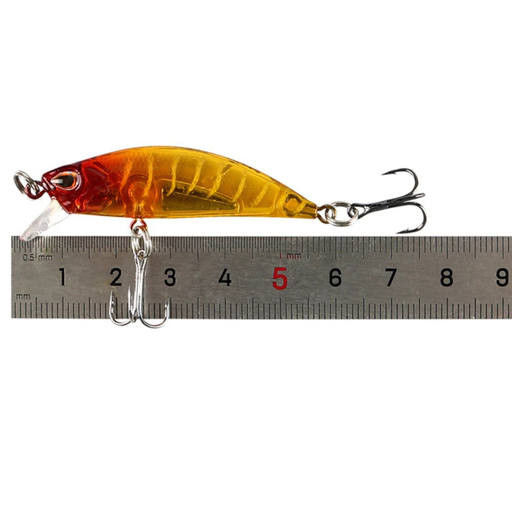 Mini Sinking Minnow Wobblers Fishing Lures 5.5cm 5g