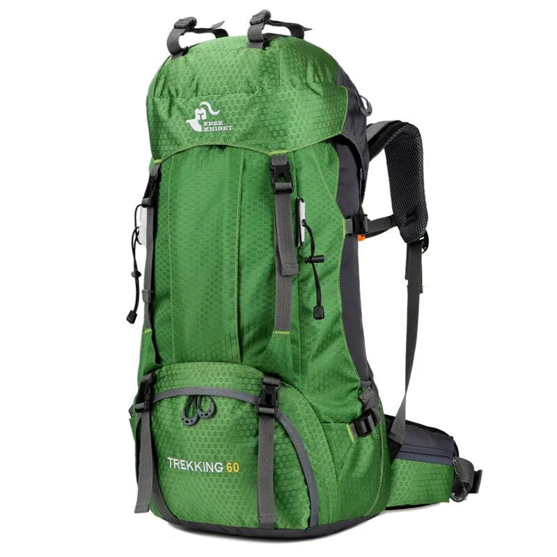 TrekKING Camping Backpack with Rain Cover