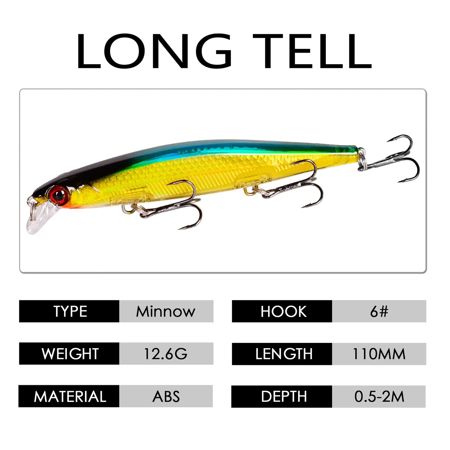 Floating Wobbler Minnow