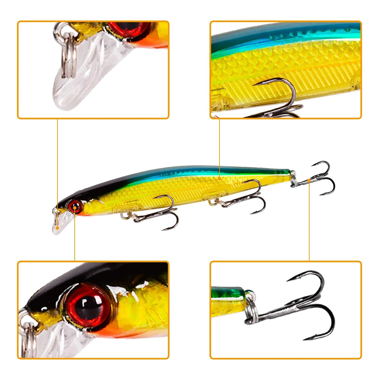Floating Wobbler Minnow