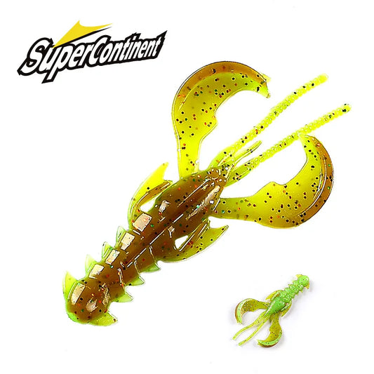 Supercontinent Crazy Lures 65mm/10pcs 40mm/20pcs