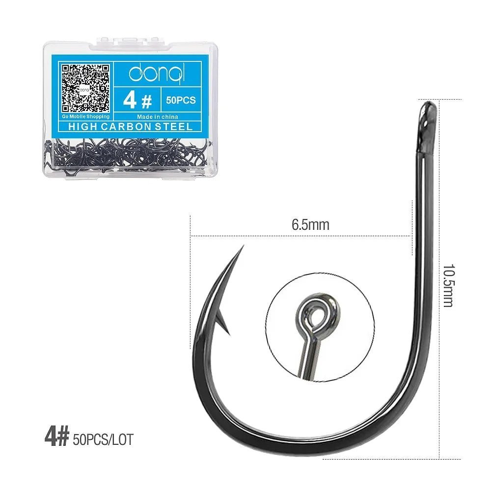 Fishing Hooks Set (50pc)